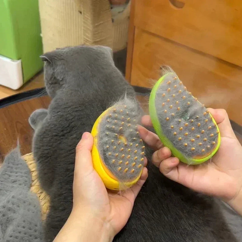 Escova a Vapor VapoClean™ – Spa Profissional em Casa para Seu Pet