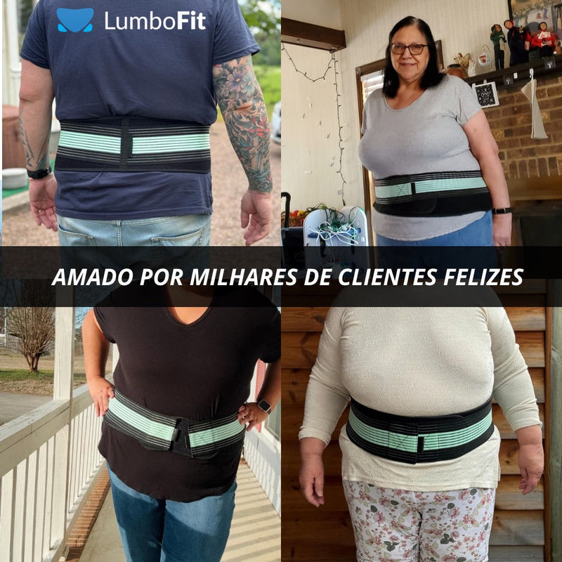 Cinto para dor nas costas Lumbofit