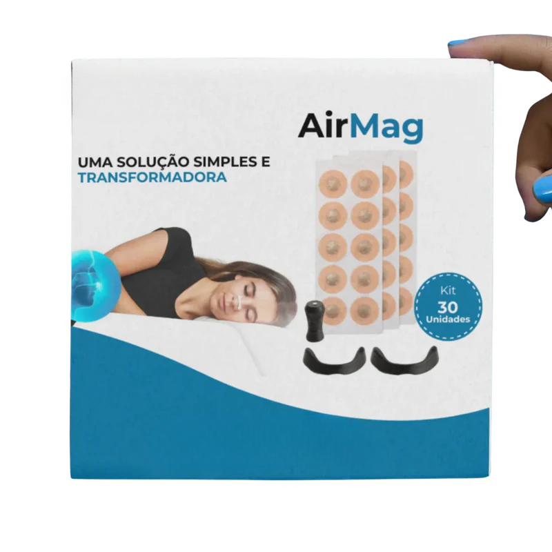 Dilatador Nasal Magnético Air Mag - [Respire com Liberdade]