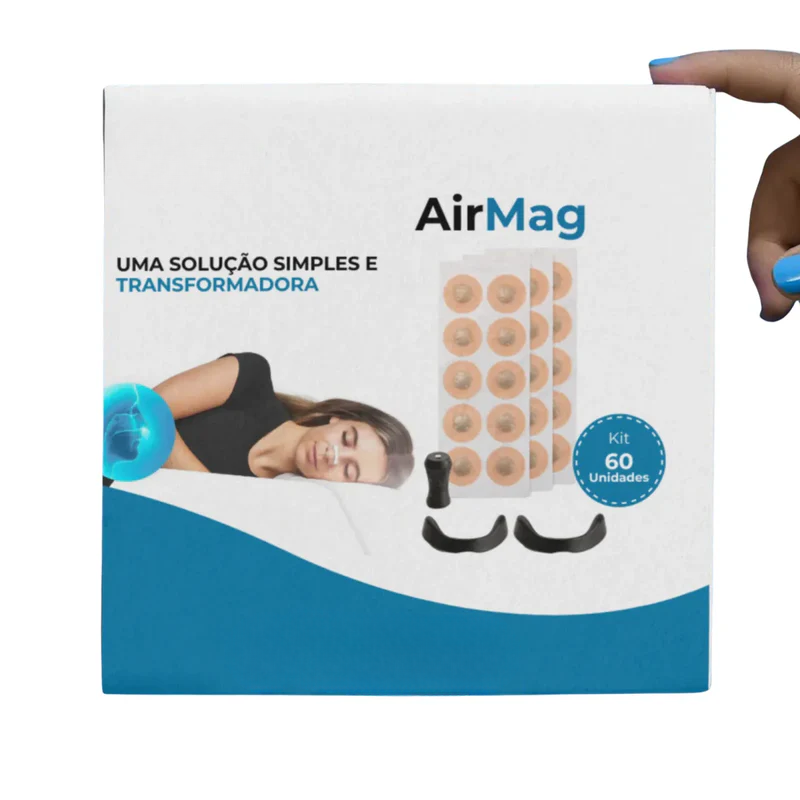 Dilatador Nasal Magnético Air Mag - [Respire com Liberdade]