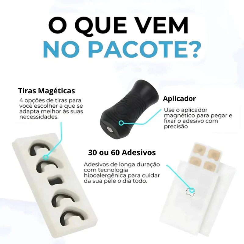Dilatador Nasal Magnético Air Mag - [Respire com Liberdade]