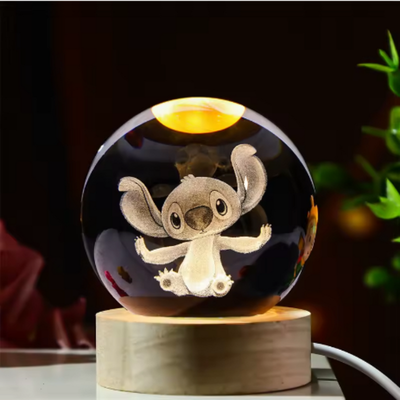 Luminária StitchCrystal™ – Sono Tranquilo com Estilo e Magia