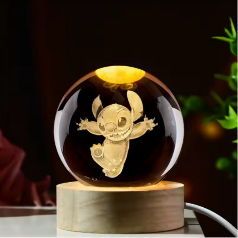 Luminária StitchCrystal™ – Sono Tranquilo com Estilo e Magia