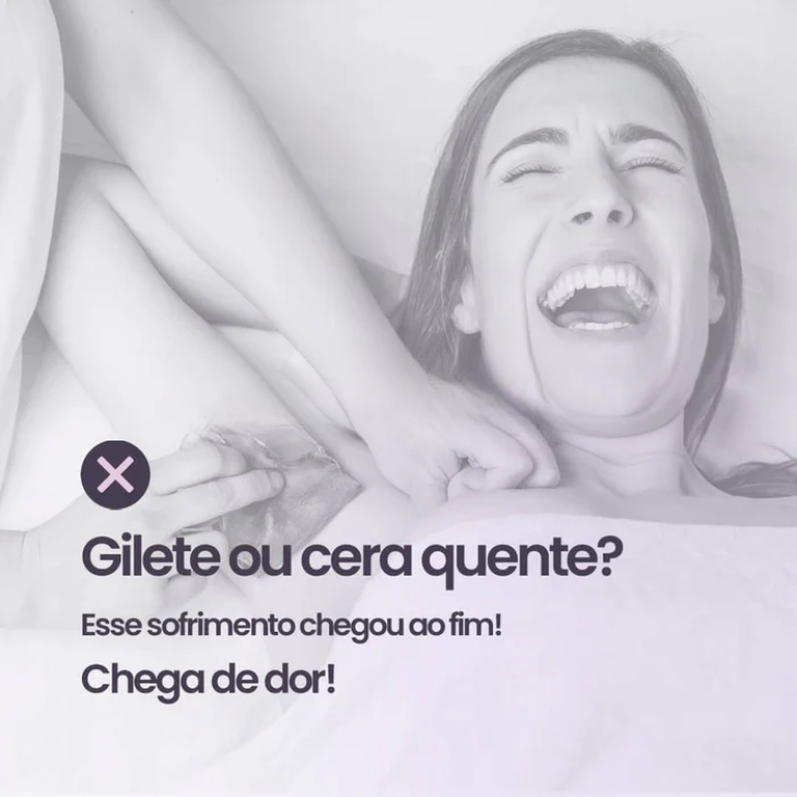 Depilador Indolor 2 em 1  LaserFlex