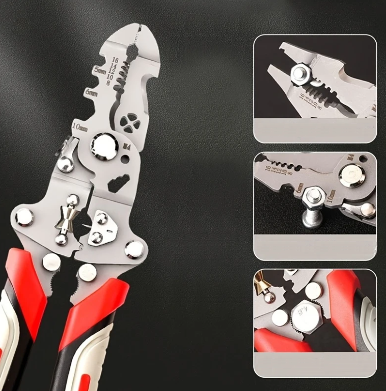 IronGrip™ - Alicate de Aço Inoxidável Multifuncional