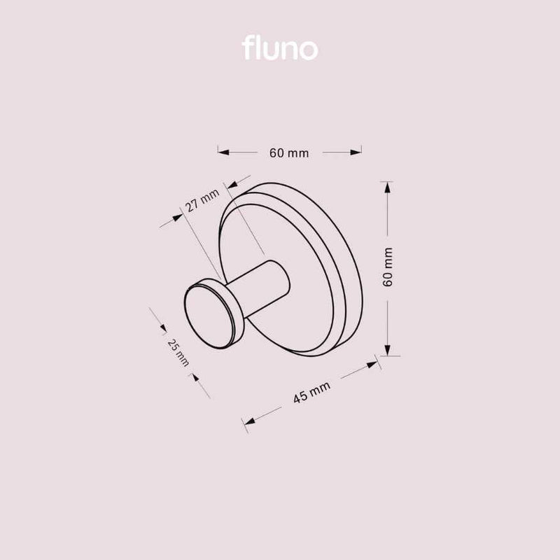 Fluno Sup™ - Gancho Ventosa Premium Banheiro e Cozinha