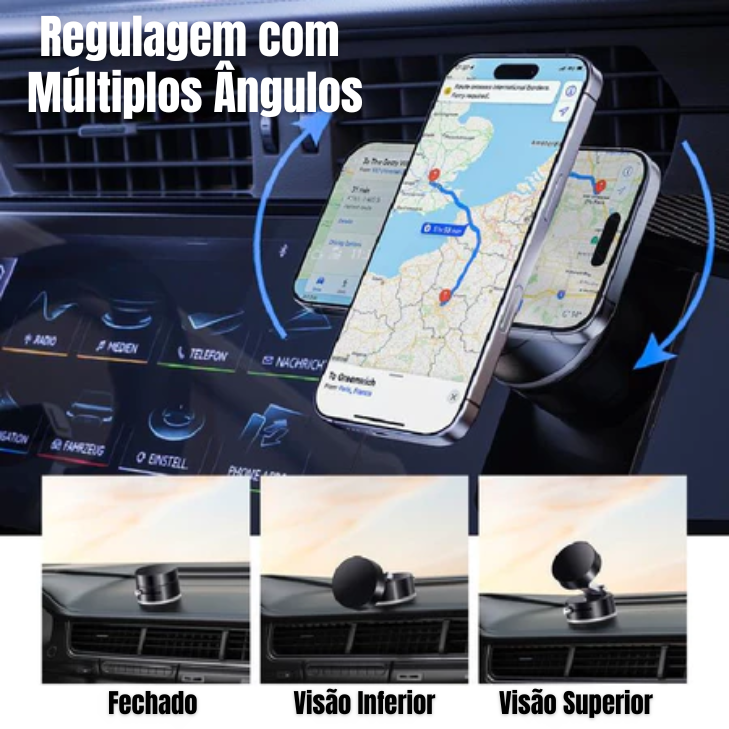 Suporte Magnético 360º Para Criadores, Chefs E Profissionais 