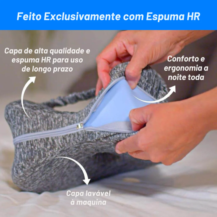 Travesseiro de Alinhamento SleepLeg Pro