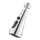 Adaptador de Torneira HydraTwist® | 3 Jatos com Economia de Água em Prata da categoria Adaptador de Torneira P1 na ShopBran