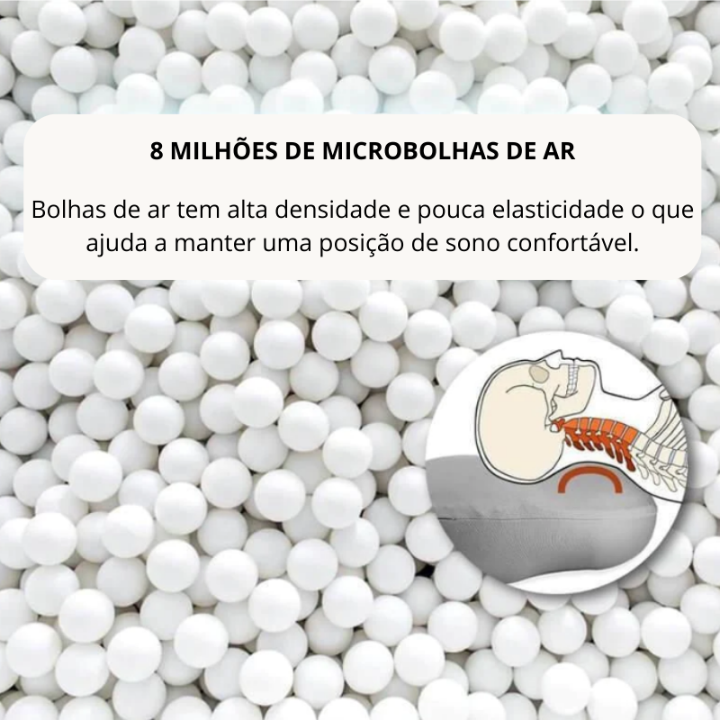 Travesseiro OrtoFlex™ – Alívio Imediato para Dores no Pescoço