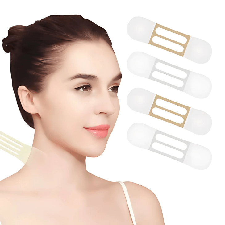 Belle Lift® - Adesivo Lifting Antirrugas e Contra Flacidez no Pescoço em Bege da categoria Adesivo Belle Lift P3 na ShopBran