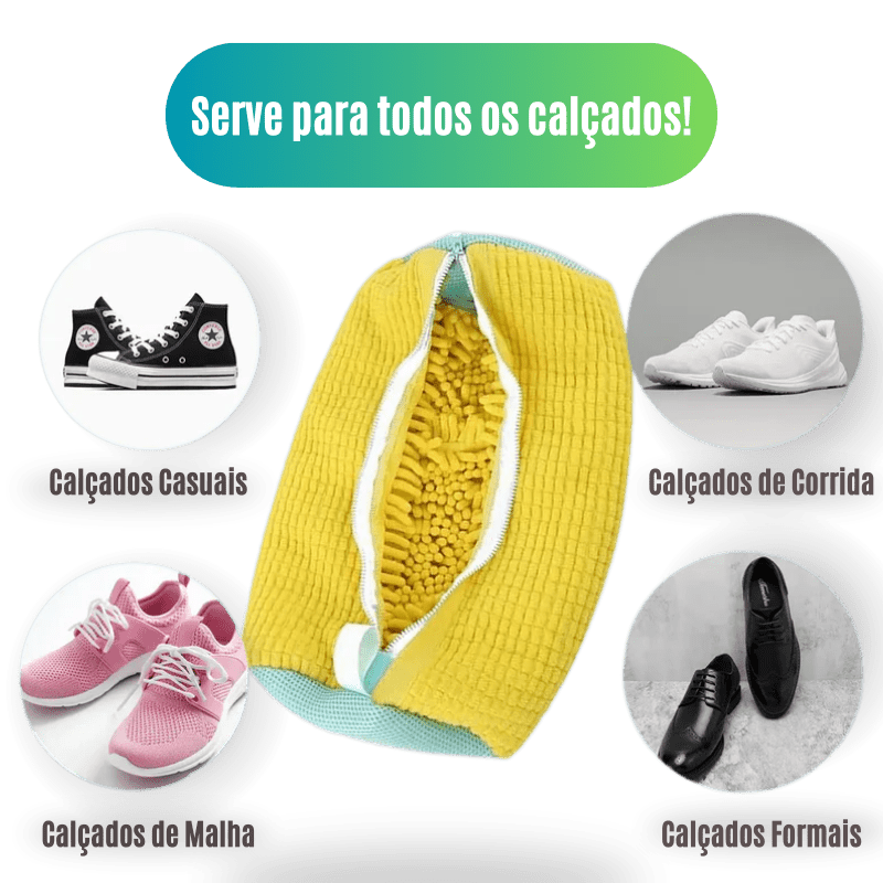 Bolsa Lavadora MagicShoeBag™ – Chega de Sapato Deformado na Máquina em 1 unidade da categoria MagicShoeBag P1 na ShopBran