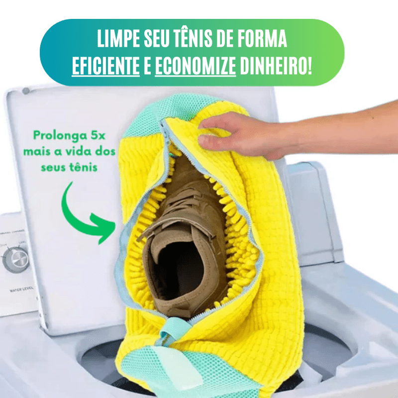 Bolsa Lavadora MagicShoeBag™ – Chega de Sapato Deformado na Máquina em 1 unidade da categoria MagicShoeBag P1 na ShopBran