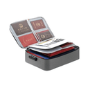 Bolsa Organizadora de Documentos - DocuSafe - Pare de Perder Documentos em Cinza da categoria Bolsa Organizadora P4 na ShopBran