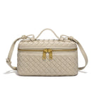 Bolsa Tote Trançada Bárbara - Você Única e Inesquecível em Off - White da categoria Bolsa Tote P3 na ShopBran