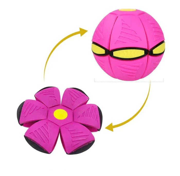 Brinquedo Voador para Cães com Função 2 em 1 em Rosa da categoria Brinquedo Voador para Cães com Função 2 em 1 na ShopBran