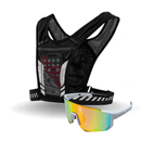 Combo Tático StormVision® – Leveza e Estilo para Alta Performance em Colete + Óculos Branco Lente Fire Rainbow da categoria Combo Tático P1 na ShopBran