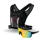 Combo Tático StormVision® – Leveza e Estilo para Alta Performance em Colete + Óculos Preto Lente Fire Rainbow da categoria Combo Tático P1 na ShopBran