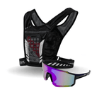 Combo Tático StormVision® – Leveza e Estilo para Alta Performance em Colete + Óculos Preto Lente Galaxy Purple da categoria Combo Tático P1 na ShopBran