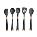 Conjunto de Utensilios Para Cozinha em Preto 5 peças da categoria Conjunto de Utensilios Para Cozinha na ShopBran
