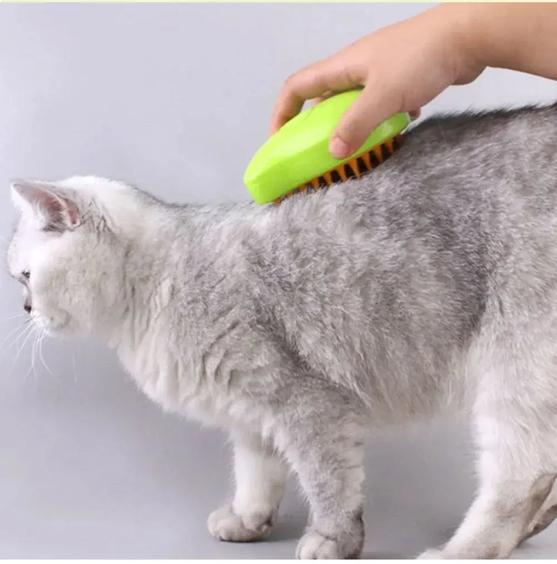 Escova a Vapor VapoClean™ – Spa Profissional em Casa para Seu Pet