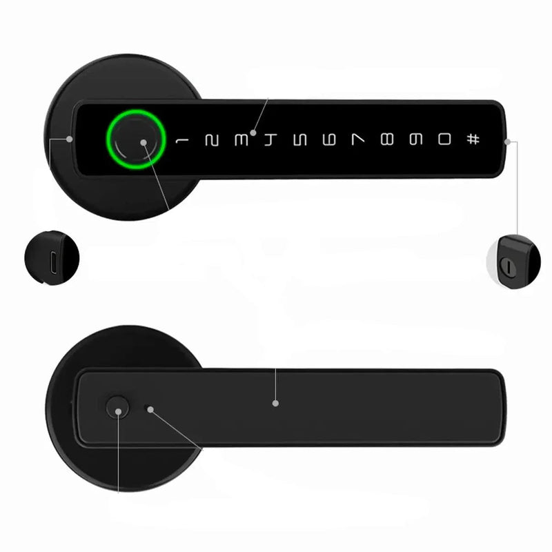 Fechadura Digital Biométrica em da categoria Fechadura Digital Biométrica na ShopBran