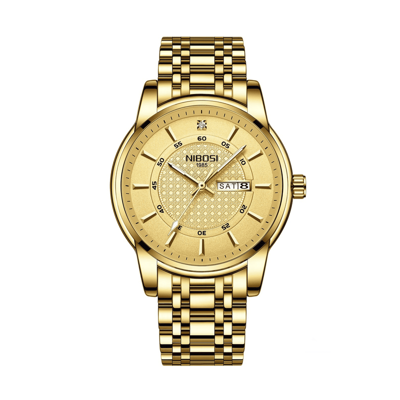 Relógio Nibosi Masculino em Dourado da categoria na ShopBran