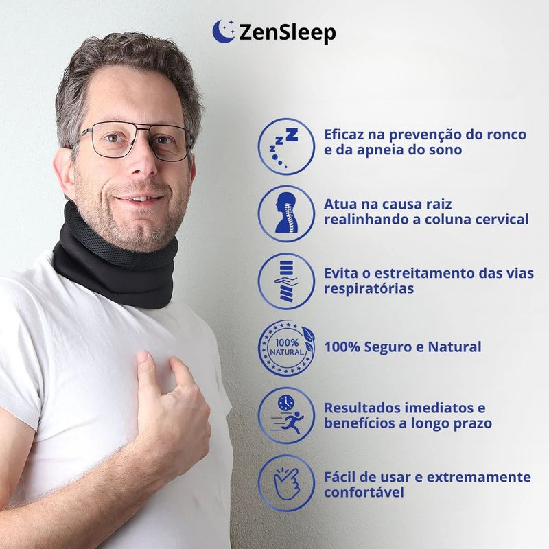 suporte cervical apneia ZenSleep
