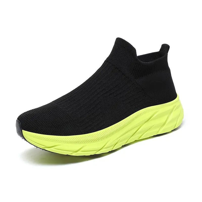Tênis Ortopédico Mesh Yogui - Esporão Calcâneo Eliminado em Preto e Amarelo da categoria Tênis Ortopedico Yogui P3 na ShopBran